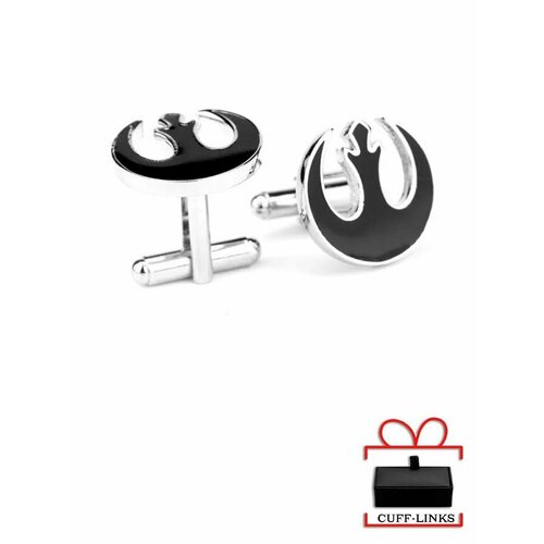 Запонки , черный