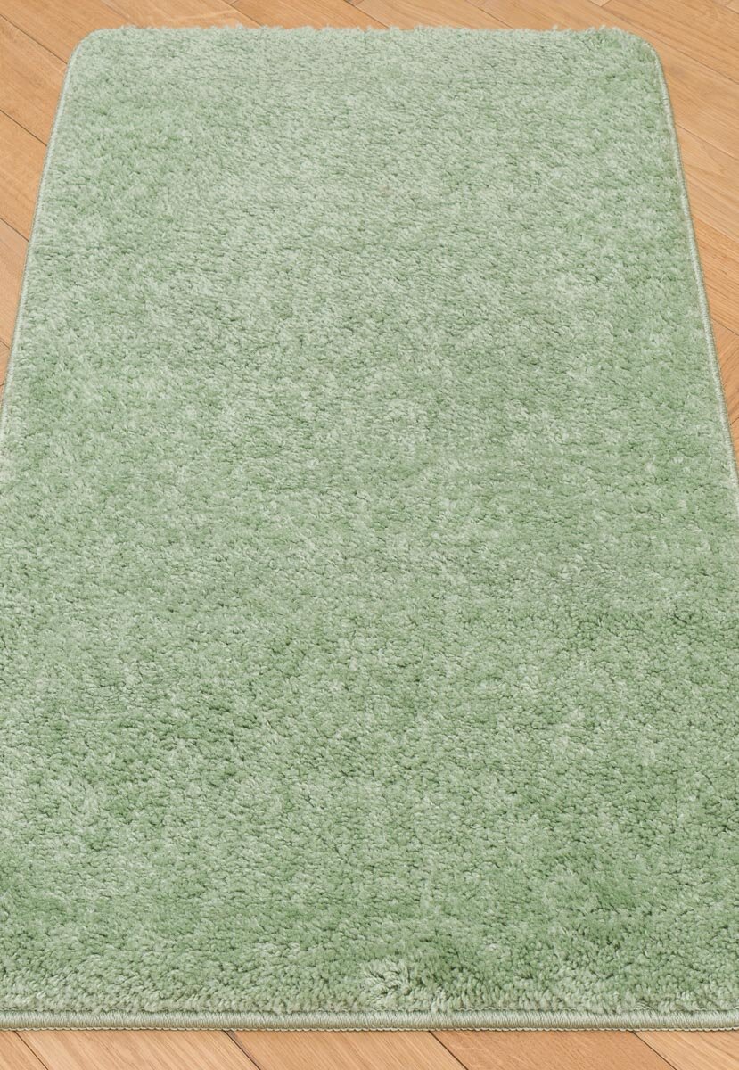 фото Коврик 50 на 80 см для ванной, длинноворсный, оливковый Confetti Bath Maximus Unimax 2542 Almond