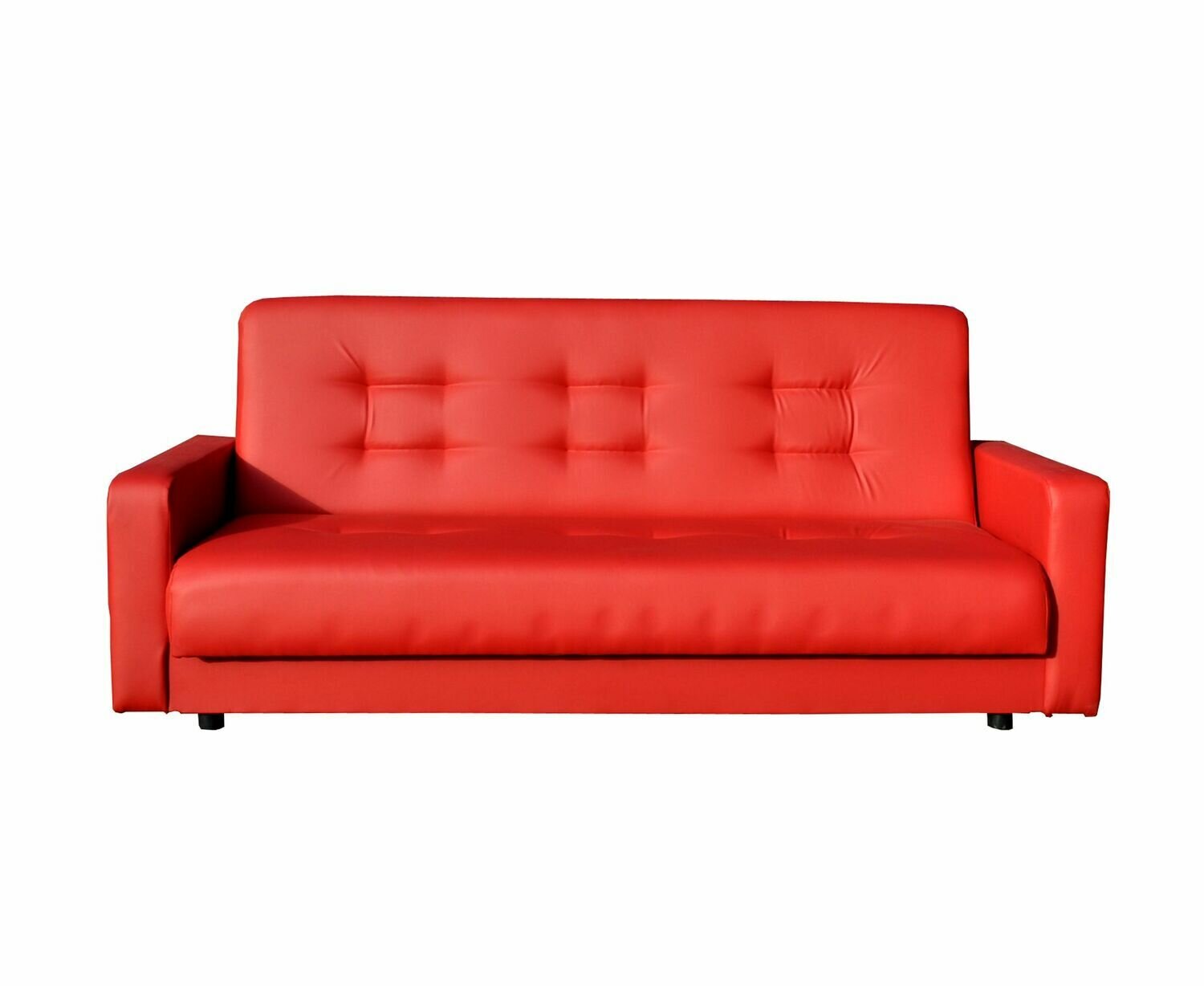 фото Диван Fotodivan Аккорд Красный Без спального места