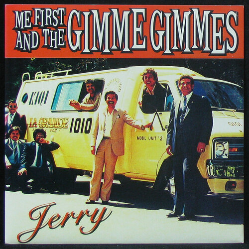 Виниловая пластинка Fat Wreck Chords Me First And The Gimme Gimmes – Jerry (square-shaped, single)