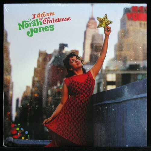 виниловая пластинка norah jones i dream of christmas lp Виниловая пластинка Blue Note Norah Jones – I Dream Of Christmas (white vinyl)