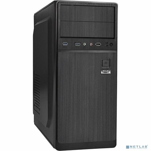 EXEGATE Корпуса Exegate EX287145RUS Корпус Miditower ExeGate XP-402U2-600W-12 (ATX, XP600 с вент. 12см, 1*USB+2*USB3.0, аудио, черный) чёрный