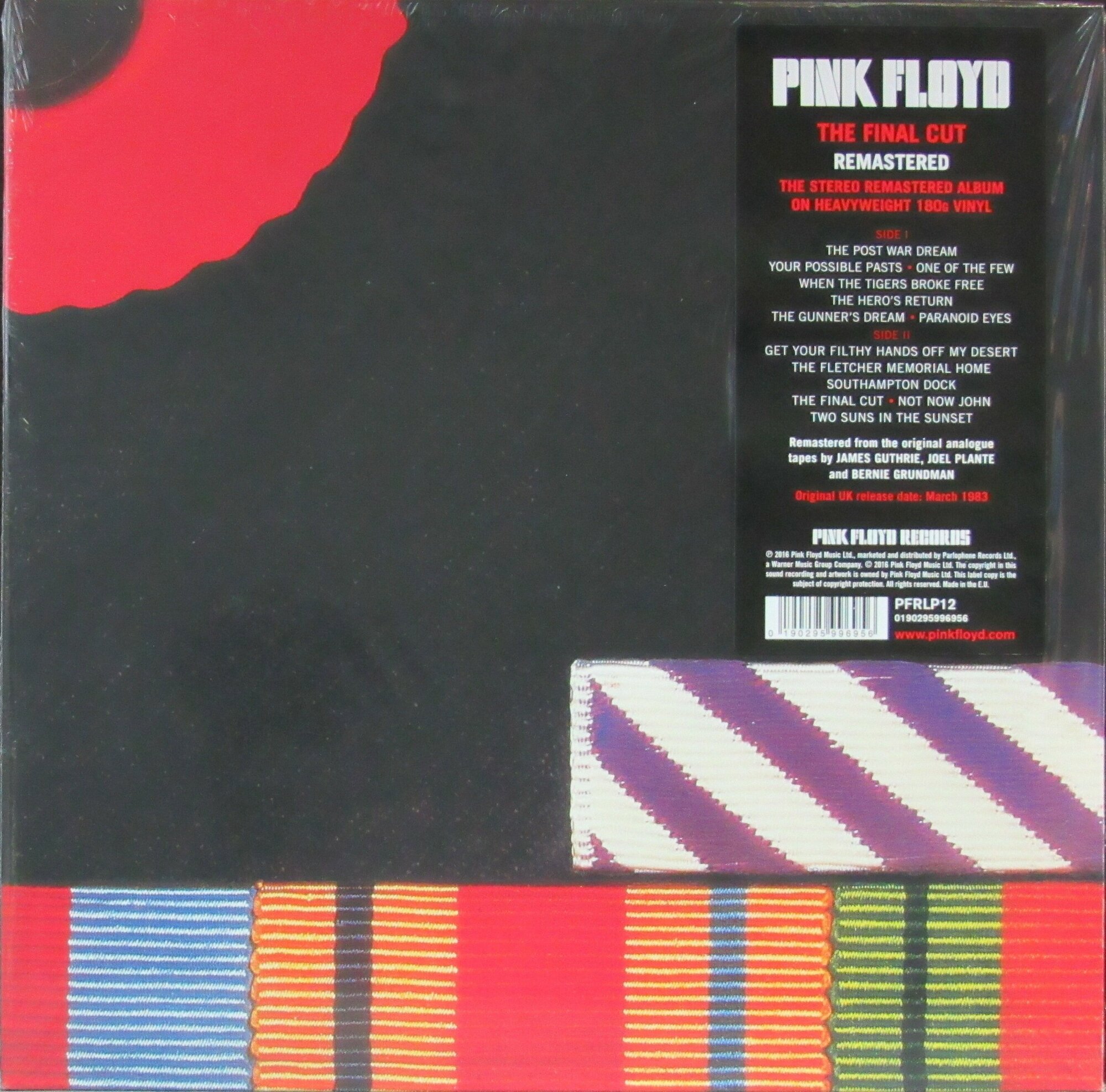 Pink Floyd "Виниловая пластинка Pink Floyd Final Cut"