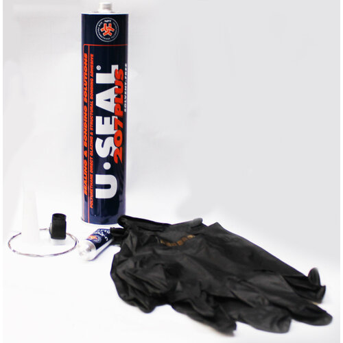 Клей для вклейки стекол U-Seal 300мл + грунт-10мл