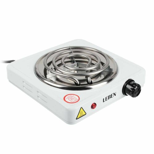 Электроплита Leben - 1000Вт 1 конфорка d-140мм цвет белый 1 шт 149900₽