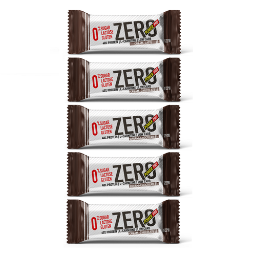 фото Power pro протеиновый батончик 40% zero 5 шт 50 гр (power pro) кремовый латте