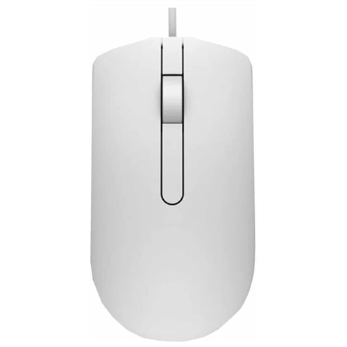 Мышь Dell Mouse MS116 Wired; USB; optical; 1000 dpi; 3 butt; White (570-AAKC) gaming mouse stylish 3200dpi wired dpi adjustable wired gaming mice for laptop wired mouse gaming mouse