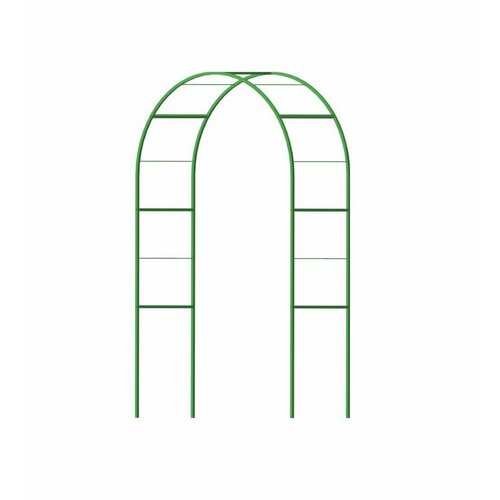 Арка садовая зеленая (Высота: 2,5 м, Ширина: 1,5 м, Глубина:0,60 м)
