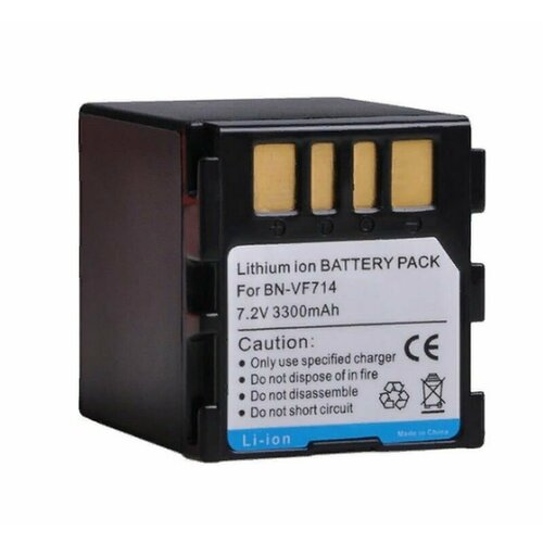 Аккумулятор Battery Pack BN-VF714 для JVC аккумулятор для видеокамеры jvc bn vf714 bn vf714u 7 2v 1500mah код mb077168