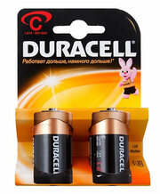 Батарейка C LR14 Duracell (2шт)