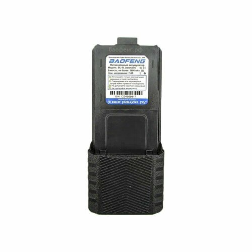 аккумулятор для рации baofeng bf u9 uv r8 Аккумулятор для рации BaoFeng UV-5R, DM-5R 3800 мАч улучшенный