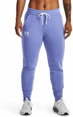 Брюки спортивные Under Armour, размер MD, белый, фиолетовый