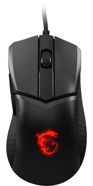 Мышь проводная MSI Clutch GM31 Lightweight чёрный USB