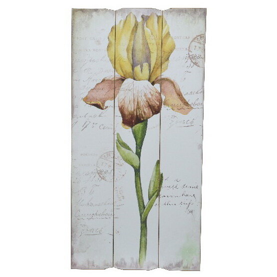 Деревянное панно Прованс - Meravigliosa Bellezza 60*30 см Kaemingk 879874-2