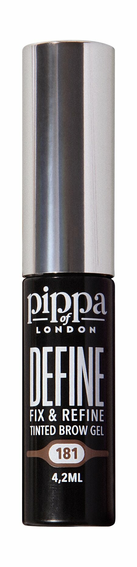 PIPPA OF LONDON Define Tinted Eyebrow Mascara Гелевая тушь для бровей, 4,2 мл, 181