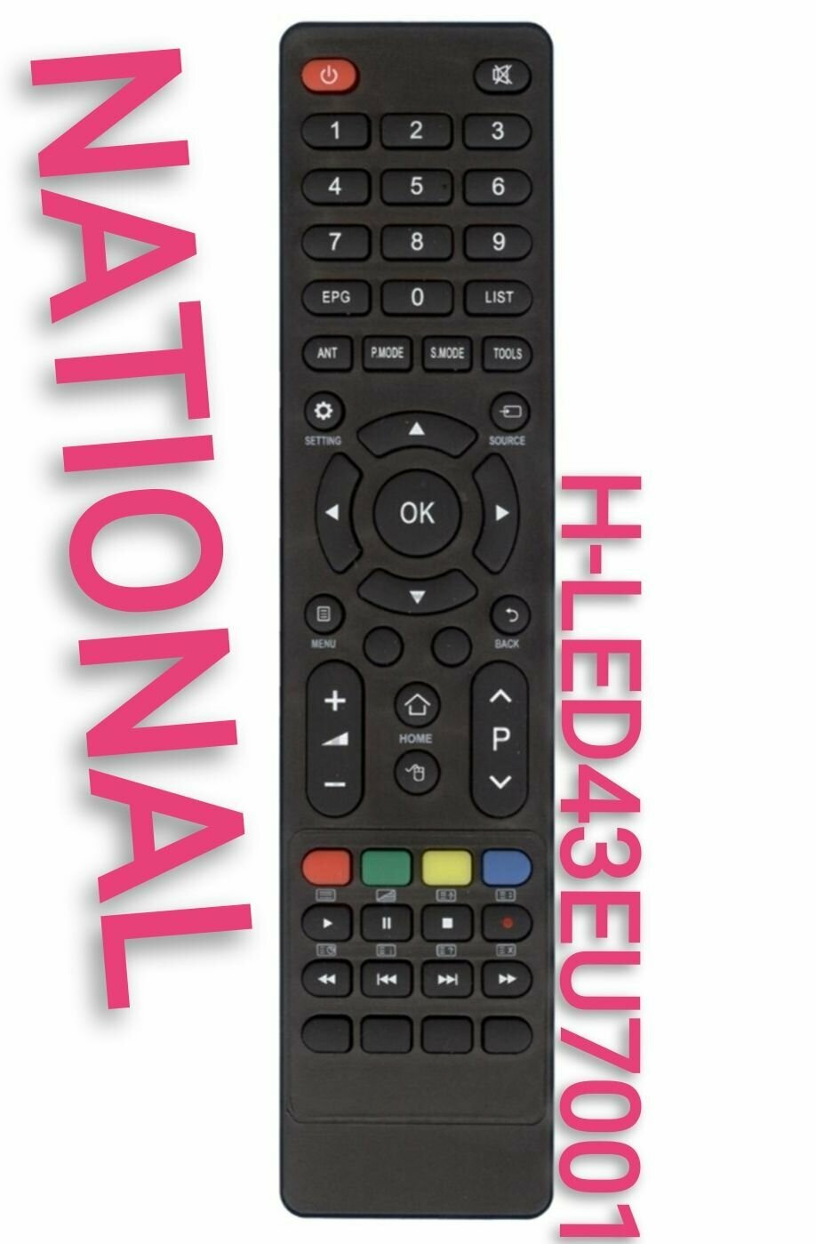 Пульт H-LED43EU7001 для NATIONAL телевизора