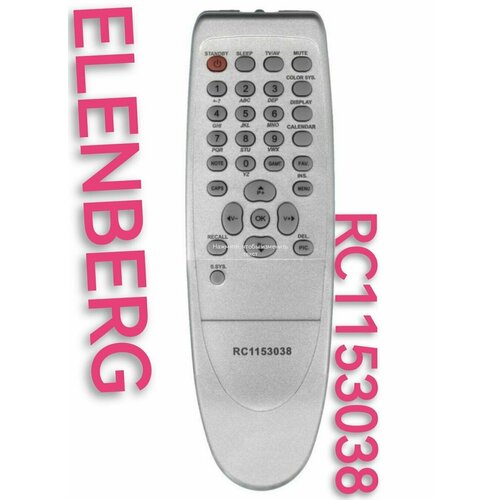 Пульт RC1153038 для ELENBERG/эленберг телевизора пульт huayu для телевизора elenberg с dvd lvd 2602