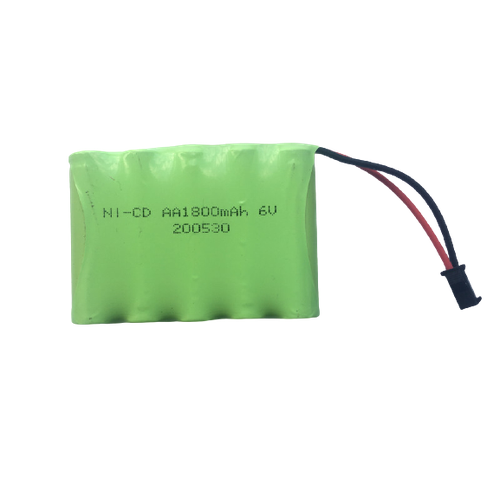 Аккумулятор Ni-Cd 6V 1800mAh разъем YP - NICD-AA-6F-1800-YP