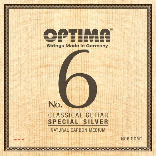 Струны для классической гитары Optima No.6 Silver Strings NO6. SCMT