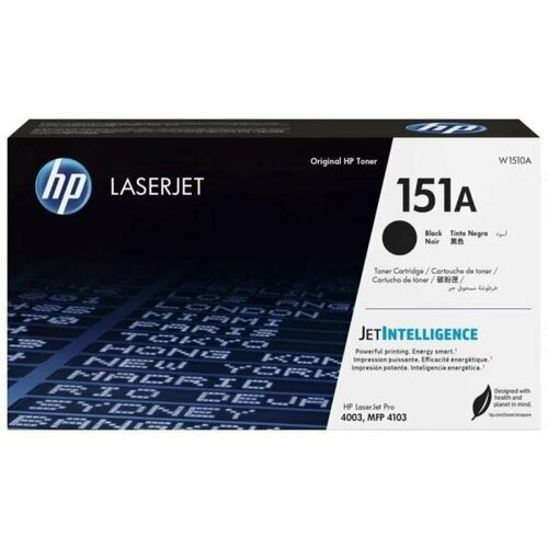 Тонер-картридж HP 151A для HP LaserJet Pro 4003dn 3050стр Черный W1510A