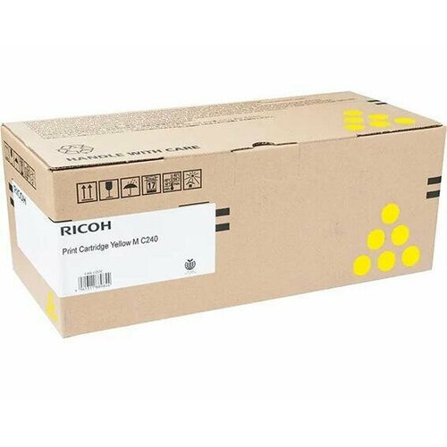 Тонер-картридж Ricoh M C240 для Ricoh M C240FW 4500стр Желтый