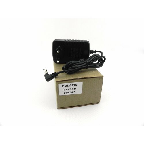 Блок питания 26V 500mA 13W 5525 угловой для пылесосов POLARIS 1020₽