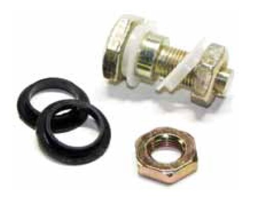 фото Болт М10х 35х1.00 ось педали сцепления ГАЗель, Волга в сборе с втулками (Riginal)