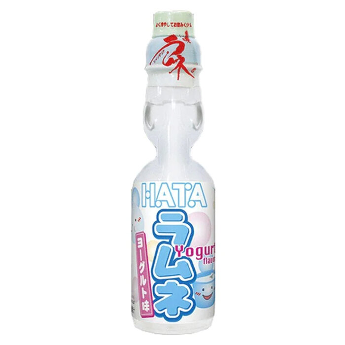 Газированный напиток Hatakosen Ramune Yogurt со вкусом йогурта (Япония), 200 мл
