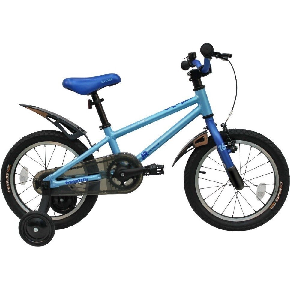 Детский велосипед TECH TEAM GULLIVER голубой 16 ' NN002610 NN002610