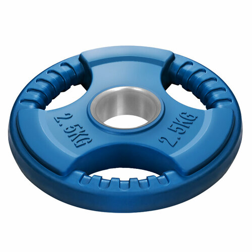 фото Диск обрезиненный с 3-мя хватами voitto 2,5 кг, цветной (d51) new