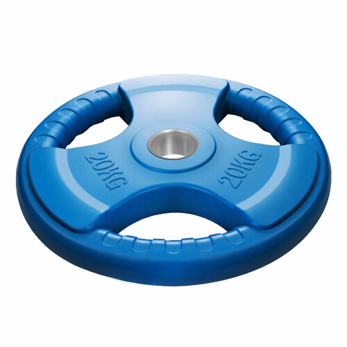 фото Диск обрезиненный с 3-мя хватами voitto 20 кг, цветной (d51) new