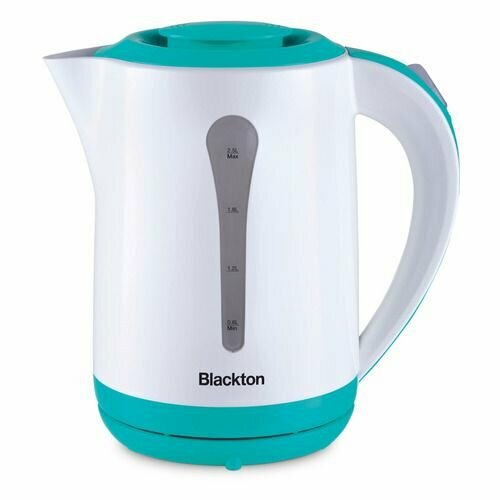 Чайник электрический BLACKTON Bt KT1730P 2200Вт белый и бирюзовый 216500₽