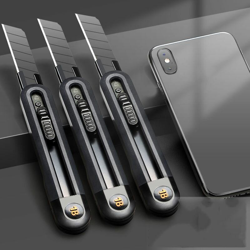 Технический нож DELI Home Series Black HT4018 104616