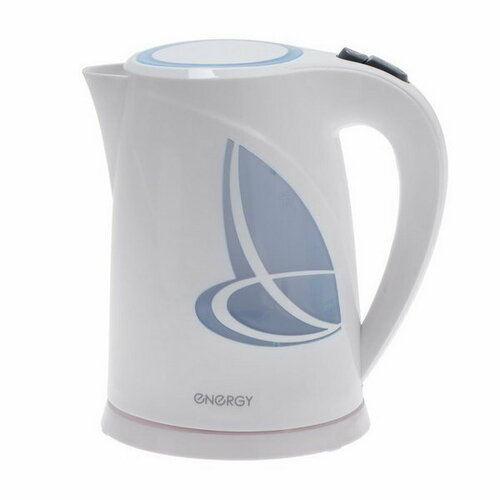 Чайник электрический E-211 пластик 18 л 2200 Вт бело-голубой 268300₽