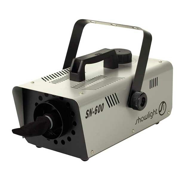 SHOWLIGHT SN-600- генератор снега 600 Вт, 220-250V 50/60Hz, Вес: 4кг, 33.5*19*14(cm), Пульт в компл, шт