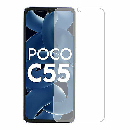 Xiaomi Poco C55 защитный экран Гидрогель Прозрачный (Силикон) 1 штука скрин Мобайл xiaomi redmi k60e защитный экран гидрогель прозрачный силикон 1 штука скрин мобайл