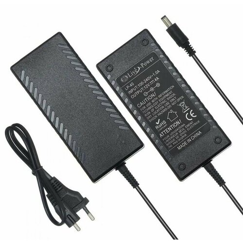 Блок питания 12V 4A 55 25mm LP-40 LP40 A076 68000₽