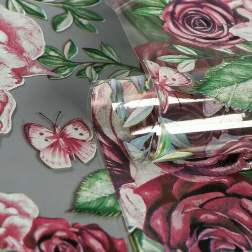 Пленка для цветов Акварель 07 х 82 м 40мкм 527₽