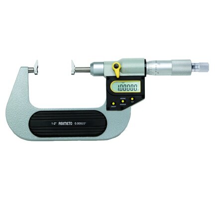 ASIMETO 126-53-0 Микрометр с измерительными губками цифровой IP65 0,001 мм, 50-75 мм
