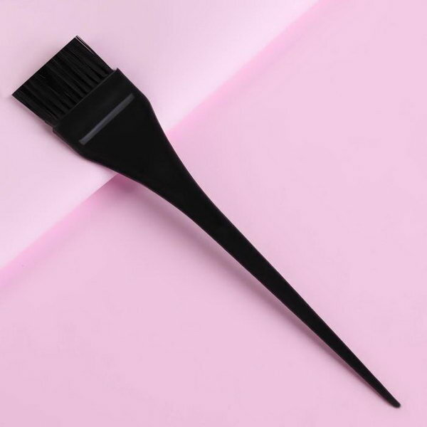 фото Кисть для окрашивания волос, 20.5 x 3.5 см, цвет чёрный