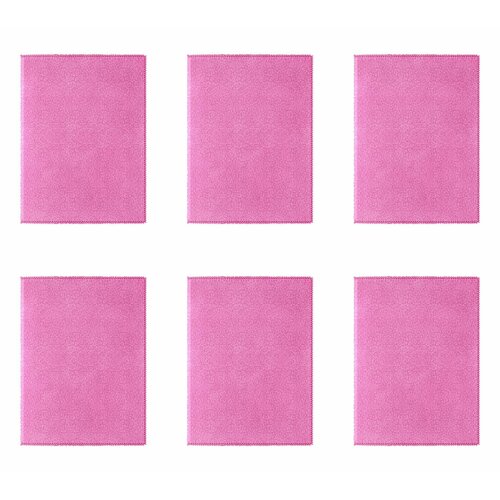 Голубушка Салфетка из микрофибры Антипыль, 20х30 см, 6 шт