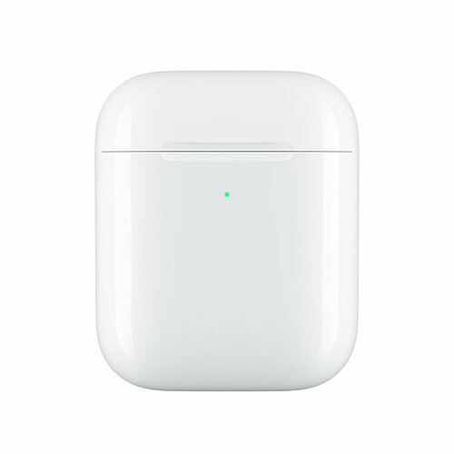 Apple Футляр с возможностью беспроводной зарядки Apple Wireless Charging Case для Apple AirPods белый MR8U2