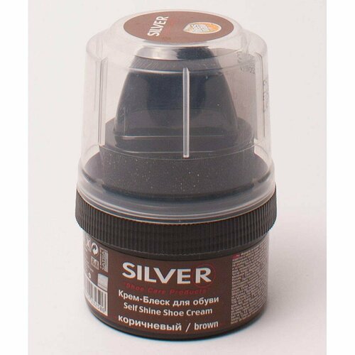 Крем-краска для обуви коричневый 
