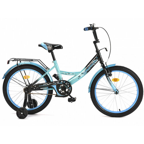 фото Nrg велосипед nrg bikes albatross 20" (черный/красный)