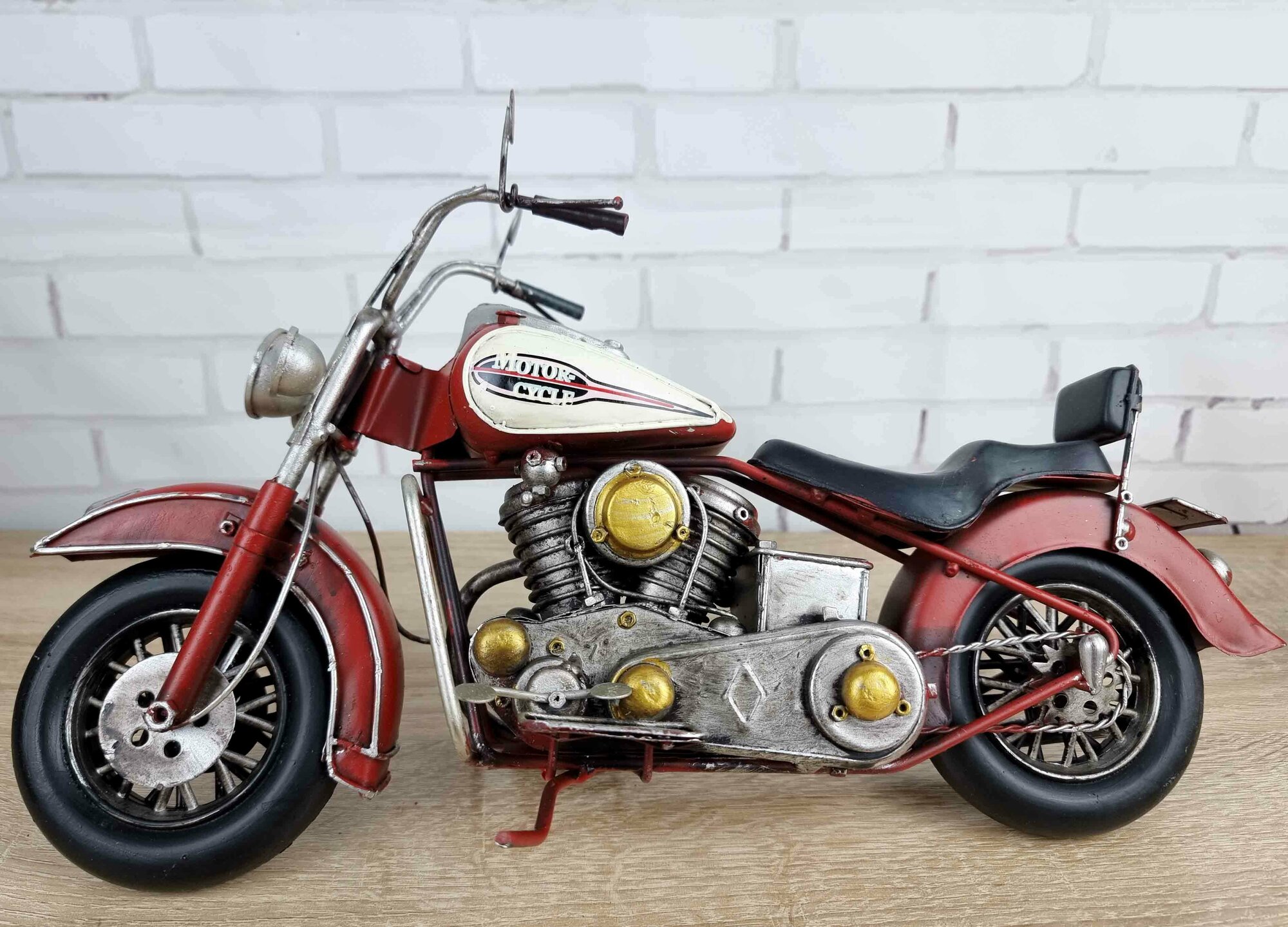 Коллекционная модель мотоцикла HARLEY-DAVIDSON FLSTC 1340 HERITAGE 1988г металл 36х14х19см Art 7035