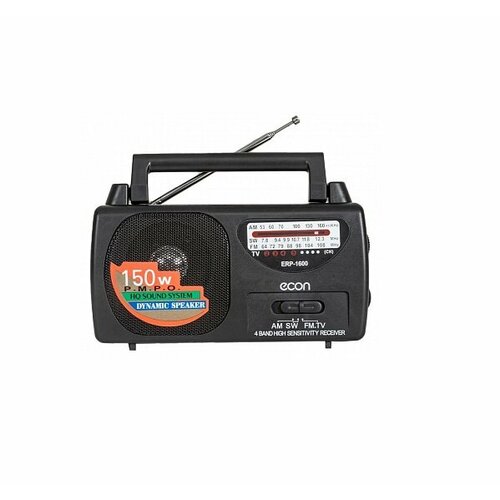 Радиочасы Econ Радиоприемник Econ ERP-1600 черный