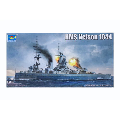 06717 Trumpeter Королевский линкор Великобритании HMS Nelson 1944 (1:700) 06717 trumpeter королевский линкор великобритании hms nelson 1944 1 700