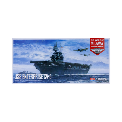 14409 Academy Авианосец USS Enterprise CV-6 (1:700)