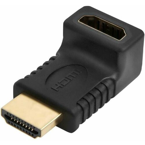 Переходник HDMI Green Connection GCR-CV304 черный кабель hdmi 12м green connection gcr hm311 12 0m круглый черный