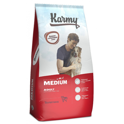 Karmy Medium Корм для собак средних пород с Телятиной